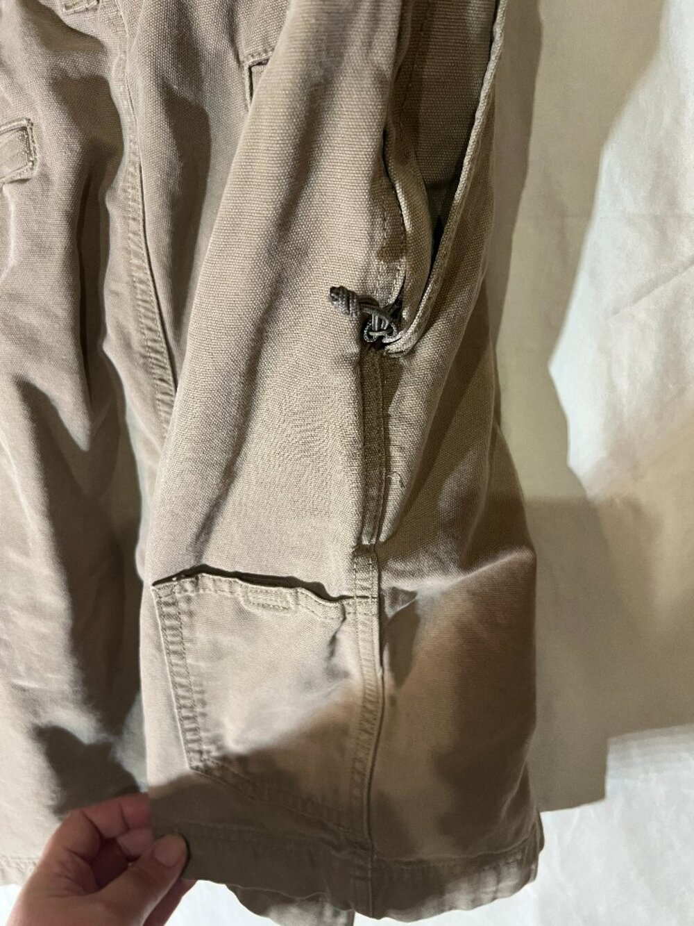 Columbia Men's Brown Outdoor Cargo Shorts Size 36 Zip Pocket Snap Classic Short - Picture 5 of 5